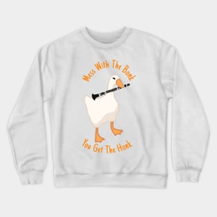 Combative Clarinet Goose Crewneck Sweatshirt